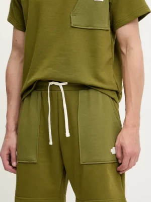 The North Face szorty Terry Regular męskie kolor zielony NF0A8C29PIB1