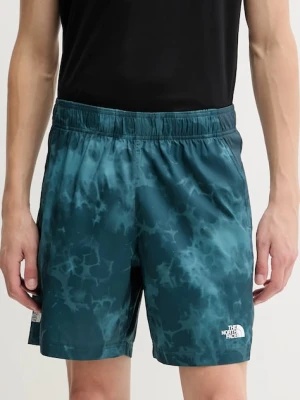 The North Face szorty treningowe 24/7 męskie kolor turkusowy NF0A8E09EHF1