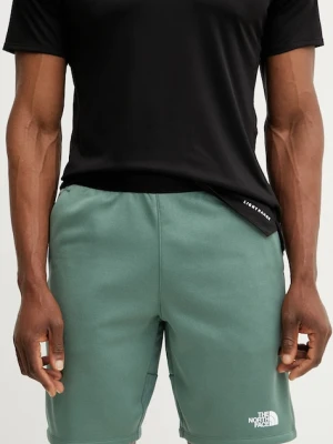 The North Face szorty treningowe męskie kolor zielony NF0A893THCH1