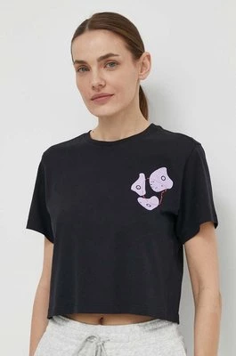 The North Face t-shirt bawełniany damski kolor czarny NF0A87FJJK31