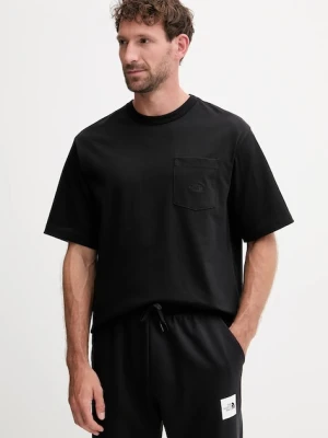 The North Face t-shirt bawełniany Dome Relaxed męski kolor czarny gładki NF0A8DYPJK31