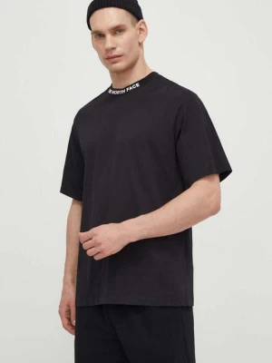 The North Face t-shirt bawełniany męski kolor czarny gładki NF0A87DDJK31