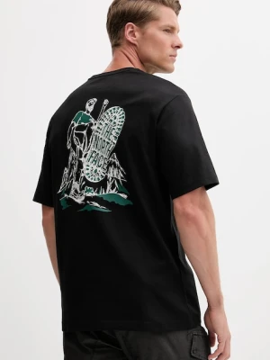 The North Face t-shirt bawełniany męski kolor czarny z nadrukiem NF0A8F2TJK31