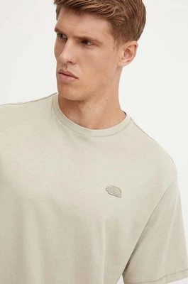 The North Face t-shirt bawełniany Natural Dye Tee męski kolor beżowy z nadrukiem NF0A89CX9OX1