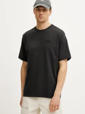 The North Face t-shirt bawełniany Nature Relaxed męski kolor czarny gładki NF0A8BVYJK31