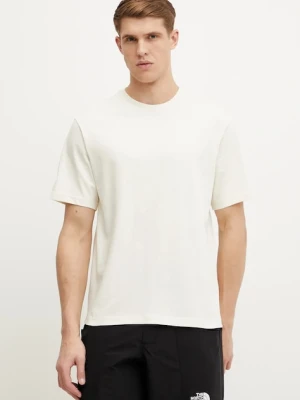 The North Face t-shirt bawełniany Relaxed beżowy