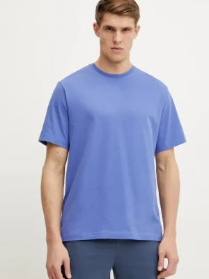 Zdjęcie produktu The North Face t-shirt bawełniany Relaxed męski kolor fioletowy gładki NF0A8C356IF1