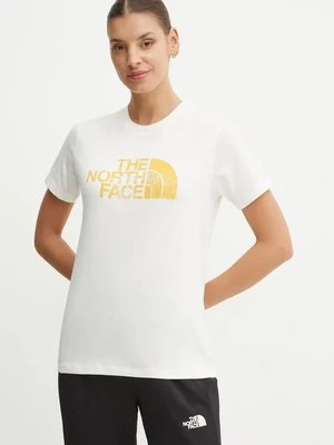 The North Face t-shirt bawełniany Tee -Seasonal Logo Pack damski kolor biały NF0A89CTQLI1