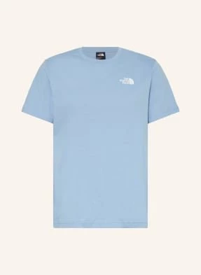 The North Face T-Shirt Redbox blau