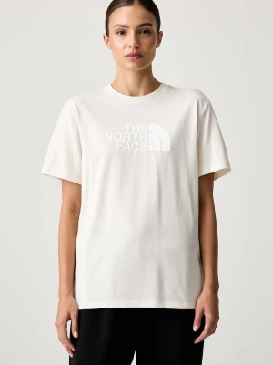 The North Face T-shirt damski z bawełną EVOLUTION beżowy