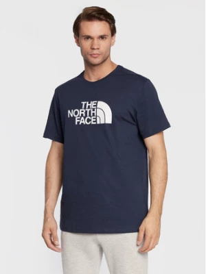 The North Face T-Shirt Easy NF0A2TX3 Granatowy Regular Fit