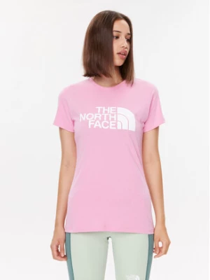 The North Face T-Shirt Easy NF0A4T1Q Różowy Regular Fit