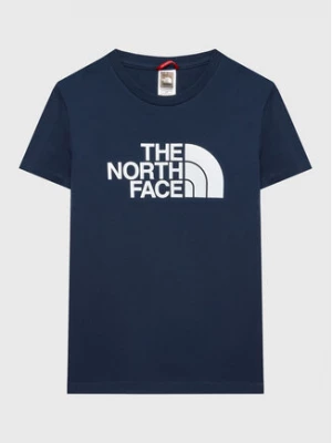 The North Face T-Shirt Easy NF0A82GH Granatowy Regular Fit