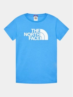 The North Face T-Shirt Easy NF0A82GH Niebieski Regular Fit
