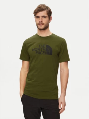 The North Face T-Shirt Easy NF0A87N5 Zielony Regular Fit