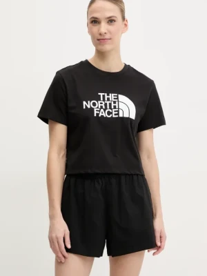 The North Face t-shirt Easy Relaxed damski kolor czarny NF0A8A6HJK31