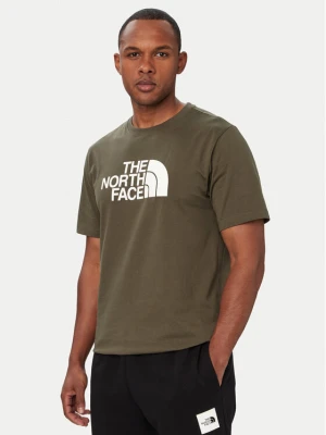 The North Face T-Shirt Evolution Half Dome NF0A8B6J Zielony Regular Fit