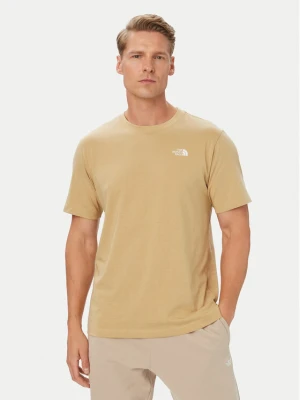 The North Face T-Shirt Evolution Simple Dome NF0A8CZ2 Żółty Regular Fit