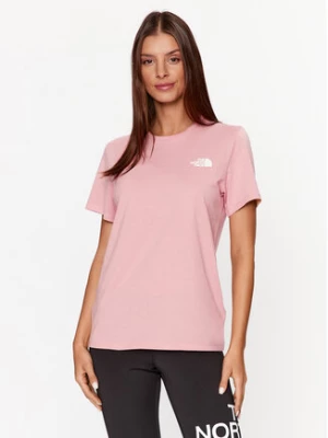 The North Face T-Shirt Foundation Graphic NF0A86XQ Różowy Regular Fit