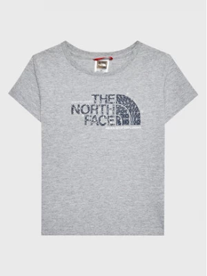 The North Face T-Shirt Graphic NF0A7X5B Szary Regular Fit