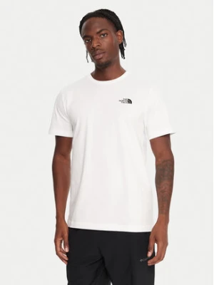 The North Face T-Shirt Half Dome Photo NF0A8EE9 Biały Regular Fit