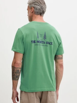 The North Face T-shirt męski bawełniany CAMPING RELAXED