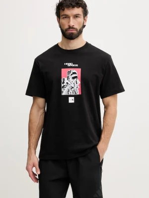 The North Face T-shirt męski bawełniany EXPLORER RELAXED czarny