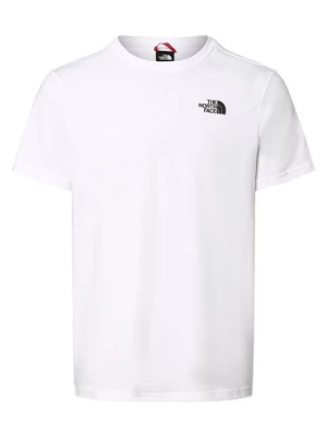The North Face T-shirt męski Mężczyźni Bawełna biały jednolity,