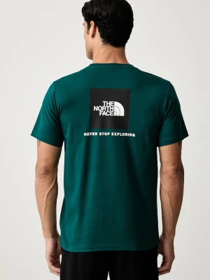 The North Face T-shirt męski z bawełną EVOLUTION zielony
