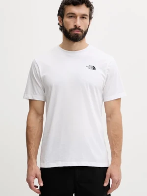 The North Face t-shirt męski z bawełną VERTICAL