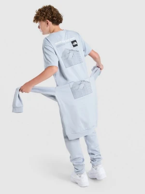 The North Face T Shirt Mountains niebieski