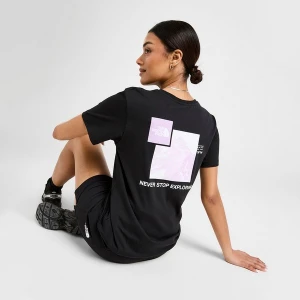 The North Face T-Shirt Mtn Box Grph T Blk/pnk