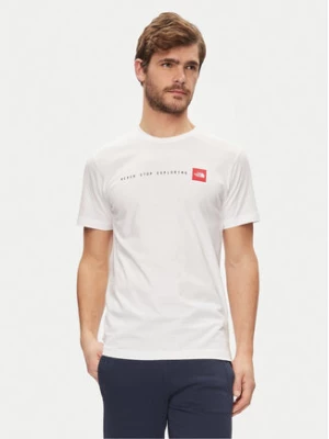 The North Face T-Shirt Never Stop NF0A87NS Biały Regular Fit