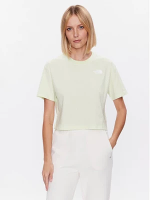 The North Face T-Shirt NF0A4SYC Zielony Regular Fit