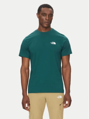 The North Face T-Shirt NF0A87NG6GI1 Zielony Regular Fit