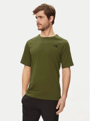 The North Face T-Shirt NF0A87NU Zielony Regular Fit