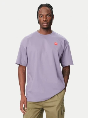The North Face T-Shirt Red Box NF0A8EG5NNK1 Fioletowy jasny Relaxed Fit