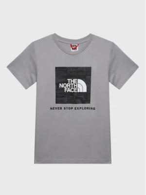 The North Face T-Shirt Redbox NF0A82E9 Szary Regular Fit