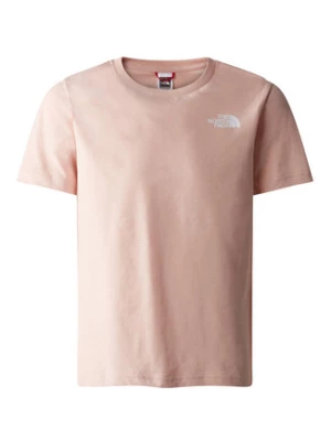 The North Face T-Shirt Redbox NF0A82EB Różowy Regular Fit