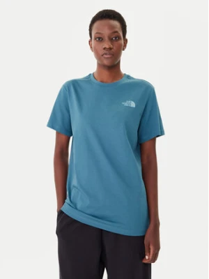 The North Face T-Shirt Redbox NF0A87NK Niebieski Relaxed Fit