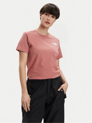 The North Face T-Shirt Redbox NF0A87NK Różowy Relaxed Fit
