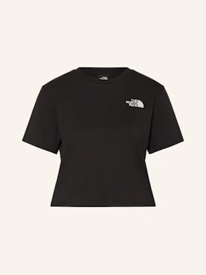 The North Face T-Shirt Simple Dome Cropped schwarz