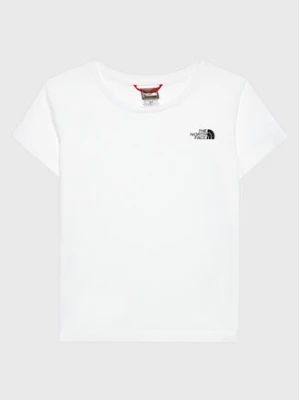 The North Face T-Shirt Simple Dome NF0A7X5G Biały Regular Fit