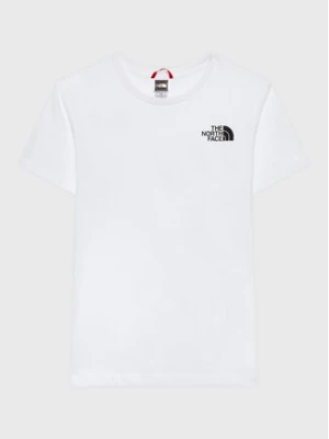 The North Face T-Shirt Simple Dome NF0A82EA Biały Regular Fit