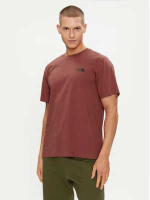 The North Face T-Shirt Simple Dome NF0A87NG Czerwony Regular Fit