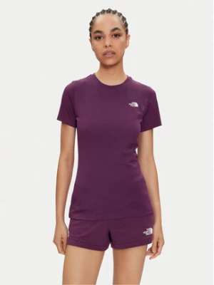 The North Face T-Shirt Simple Dome NF0A87NH Fioletowy Regular Fit