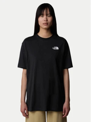 The North Face T-Shirt Simple Dome NF0A87NQ Czarny Oversize