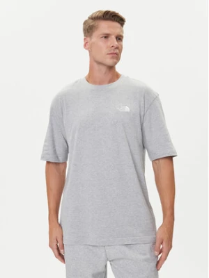 The North Face T-Shirt Simple Dome NF0A87NR Szary Oversize