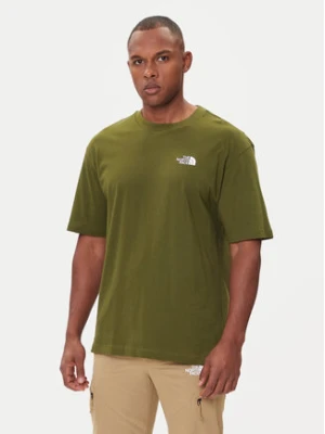 The North Face T-Shirt Simple Dome NF0A87NR Zielony Oversize