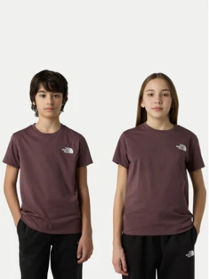 The North Face T-Shirt Simple Dome NF0A87T4 Brązowy Regular Fit